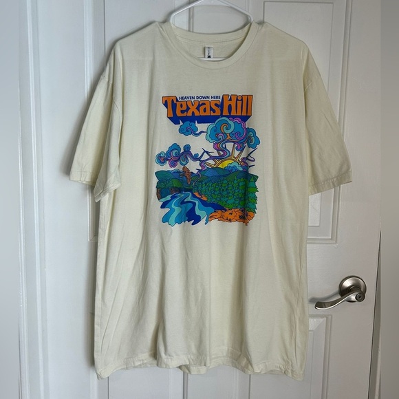 Heaven Down Here Texas Hill T-shirt XXL Unisex (0310) - Picture 3 of 7